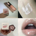 Multicolor Lip Gloss with Glitter Shine and Lip Plumper for Beginners - Liquid Makeup
