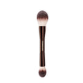 Makeup Brush No. 18 Veil Powder Brush - Soft Fiber Double Head Face Tool