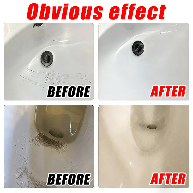 Ceramic Scratch Repair Wax for Bathtubs, Toilets & Sinks - Stain & Scratch Remover