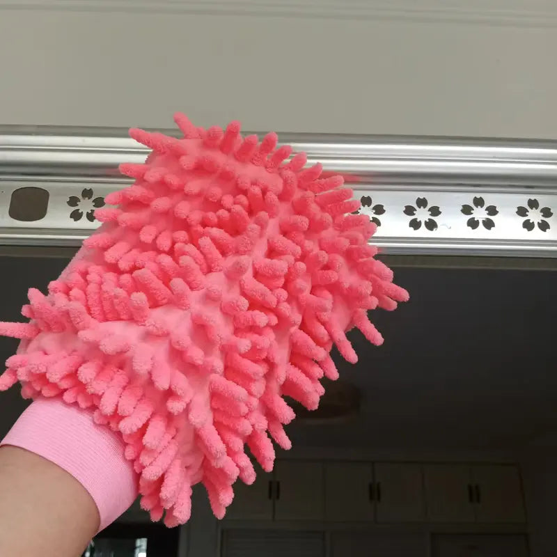 Microfiber Car Wash Gloves 3/5pcs Ultra Absorbent Scratch-Free Cleaning Tool