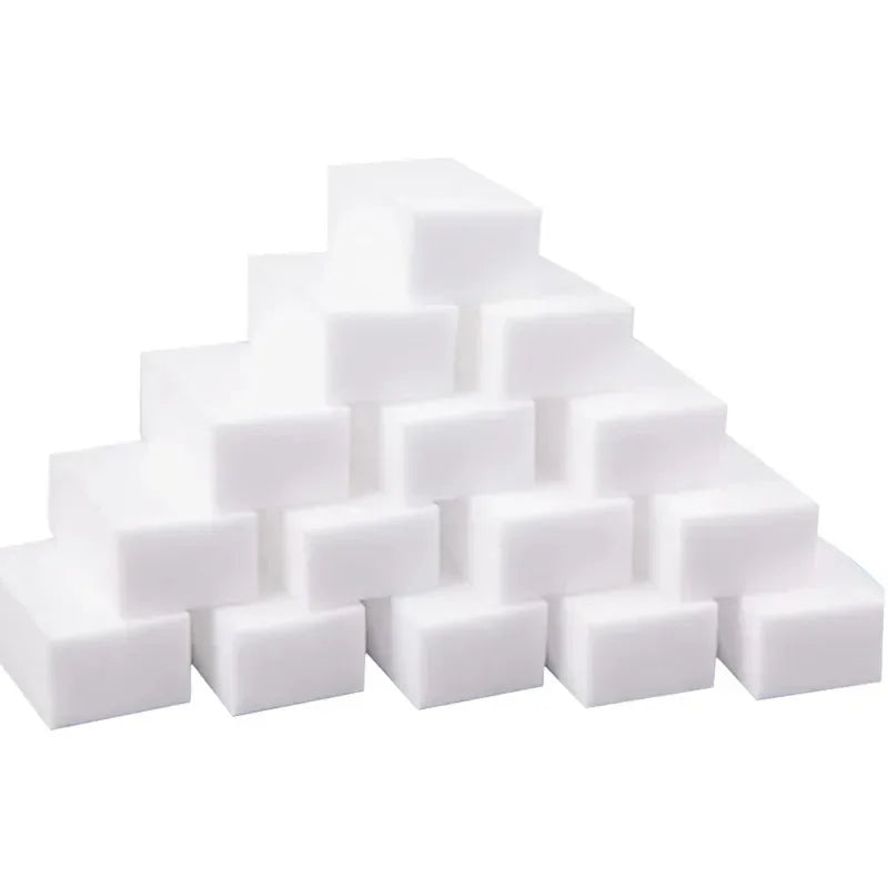 Melamine Sponge Magic Eraser Cleaners for Car and Household - Nano Scrubbing Sponges