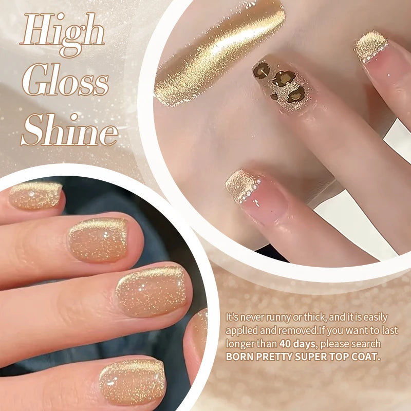 Magnetic Gel Nail Polish Set - 10ml Semi-Permanent UV/LED Nail Art