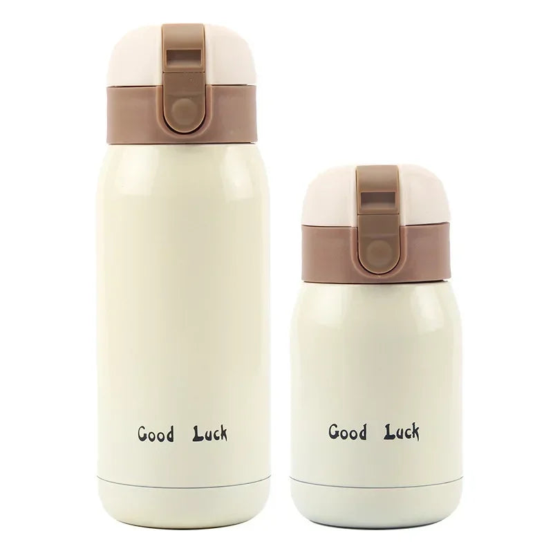 Stainless Steel Mini Thermos Cup 200ml/360ml Insulated Coffee Mug Vacuum Flask