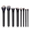 8-Piece Makeup Brush Set - Soft Synthetic Hair, Easy to Clean, Cruelty-Free for Foundation, Blush, Eyeshadow