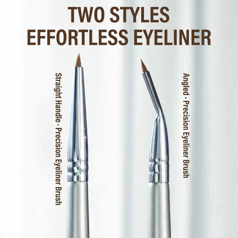 7-Piece Professional Eye Makeup Brush Set with Angled & Concealer Brushes