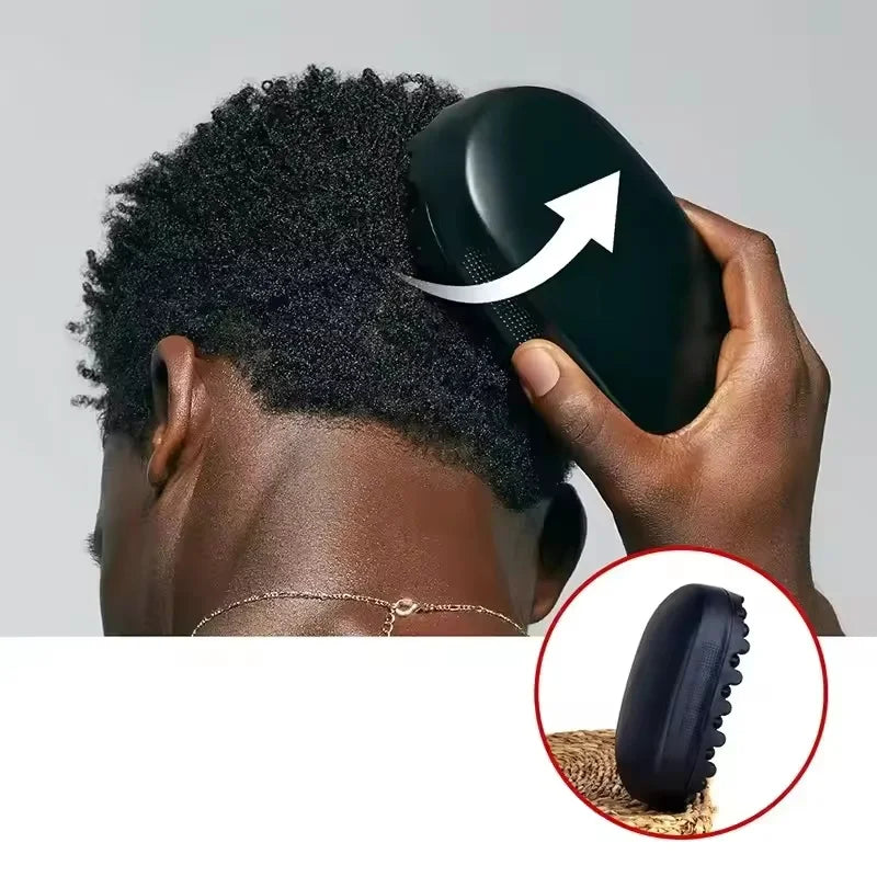 Hair Brush Kit with Mesh Comb for Afro Dreadlocks Curl & Wave Styling - Multiple Colors