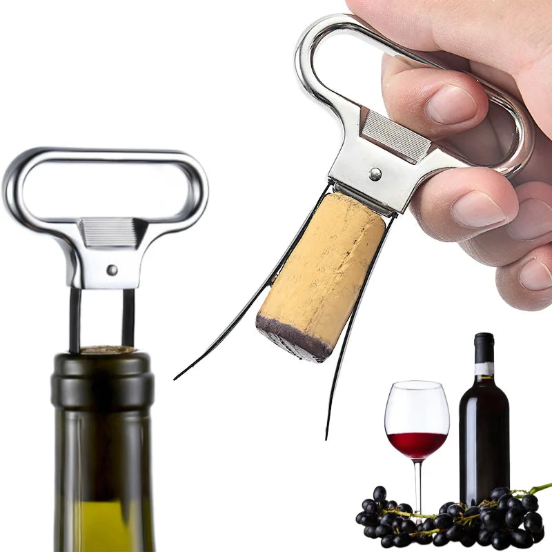 Handheld Bottle Opener and Foil Knife Set - Labor-Saving Kitchen Bar Tool
