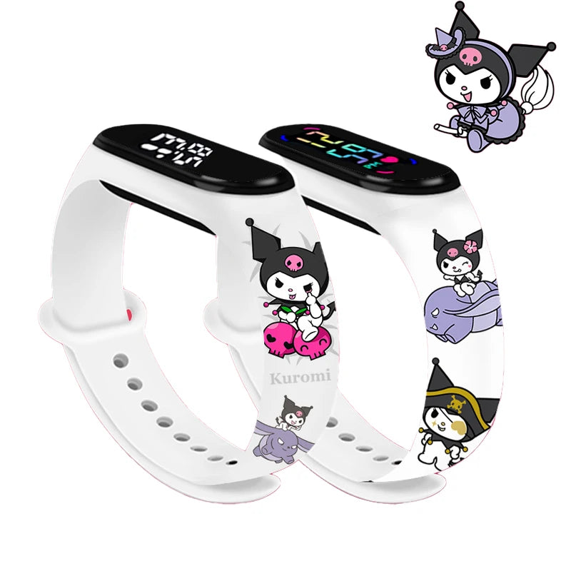 Kids Digital Watch with Waterproof Sport Wristband — Touch Bracelet for Children & Women