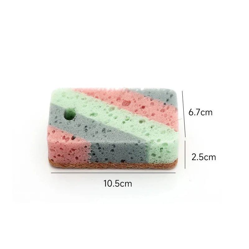 Nano Technology Cleaning Sponge Set - Multi-Purpose Kitchen & Bathroom Tools, Cotton & Wood Pulp, 5/10/20 Pieces