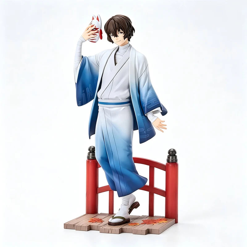 20cm Dazai Osamu Action Figure - Bungo Stray Dogs Anime PVC Model Toy Gift