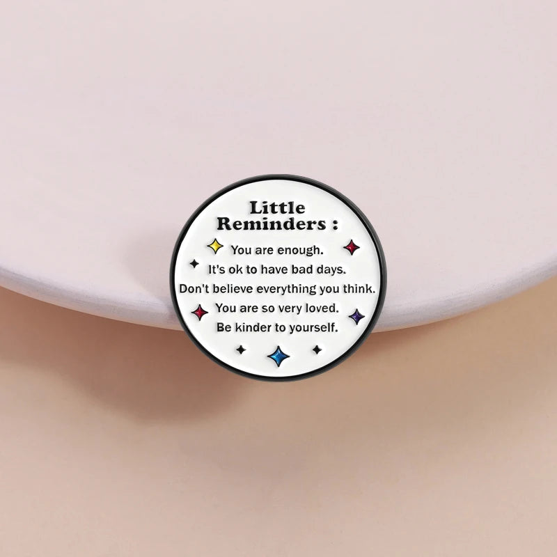 Funny Quotes Enamel Lapel Pins - Sarcasm Humor Brooches Gift for Employees