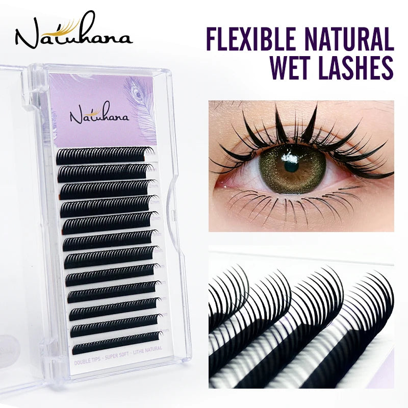 False Eyelash Extensions Mink Spikes Wispy Natural Makeup Lashes - All Variants