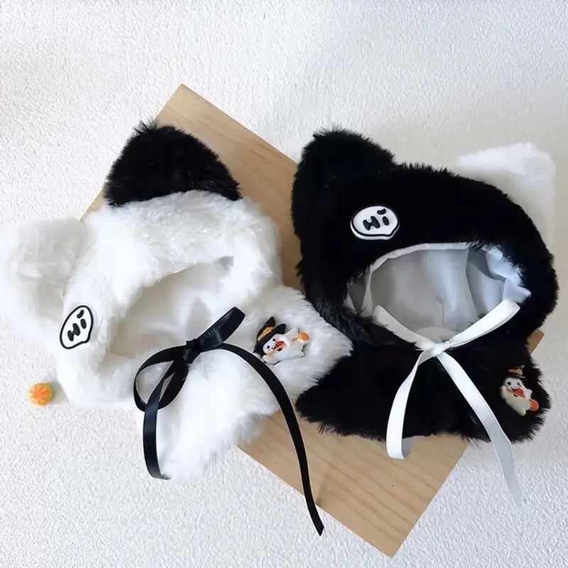 10cm Doll Clothes Outfit Set for 3.94in Dolls - Kawaii Halloween Theme Cotton Dress Up
