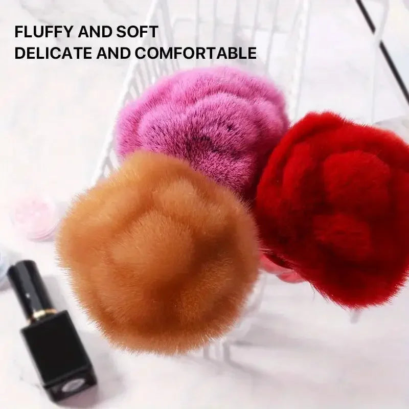 Loose Powder Makeup Brush Set for Face and Nails – Beauty & Grooming Tools