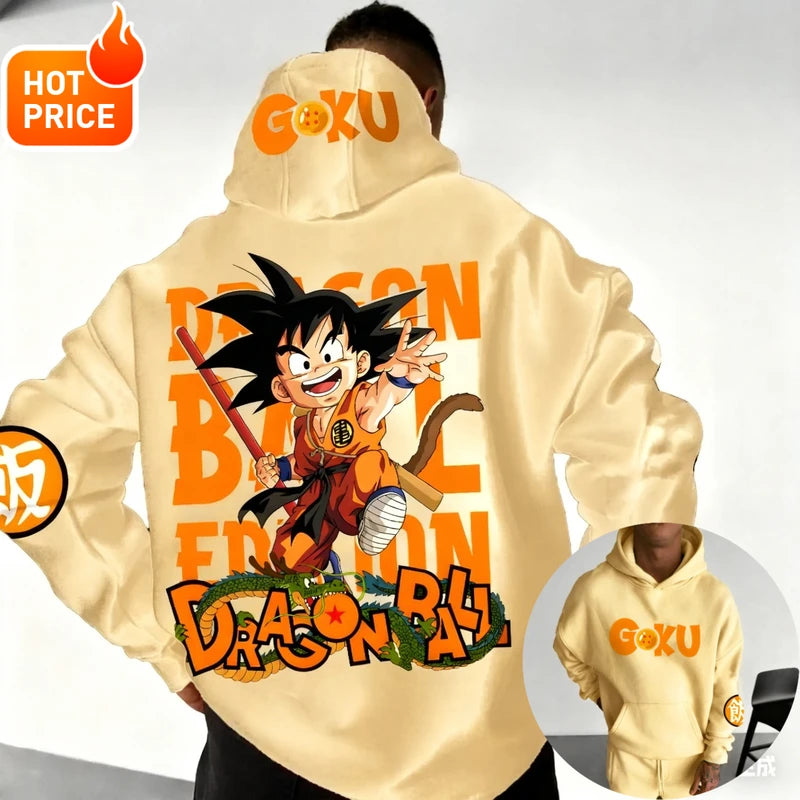 Dragon Ball Goku Hoodie Men Women Oversized Streetwear Winter Hoodie Unisex