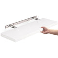 Floating Wall Shelf Storage Rack for Living Room Bedroom Bathroom Kitchen