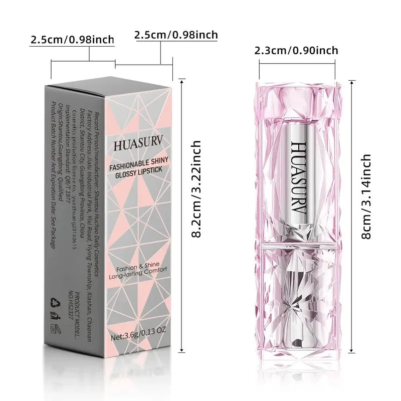 Pearlescent Flashing Lipstick - Moisturizing, Long-Lasting, Brightening Lip Color 04