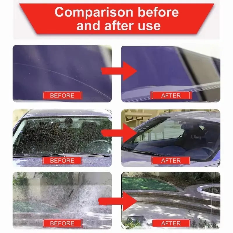 Glass Scratch Remover Polishing Wax for Auto & Bathroom Windows - Repair Cream