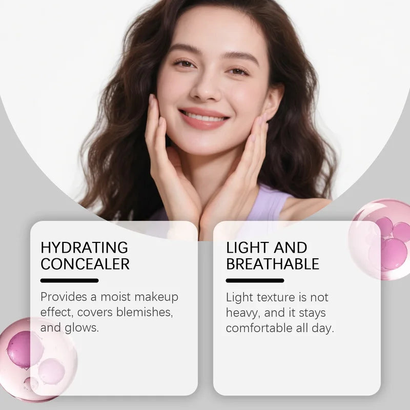 Waterproof Matte Finish High Coverage Foundation Cream for Face