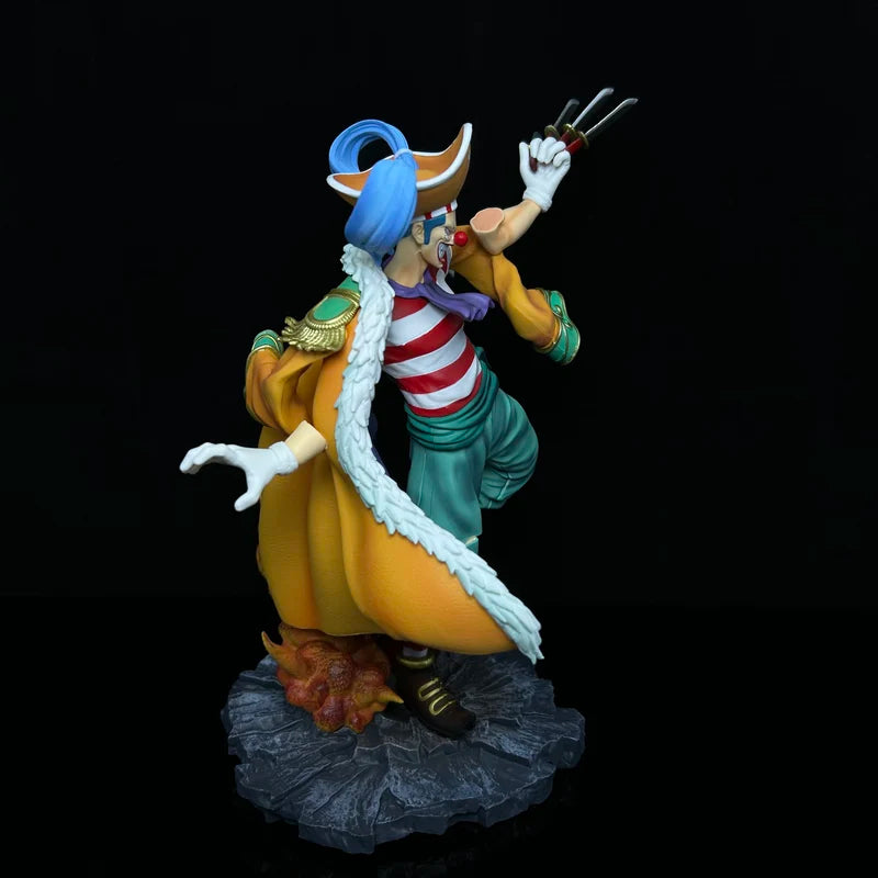 26cm PVC One Piece Buggy The Man of the Grand Line Anime Figure Model Statue