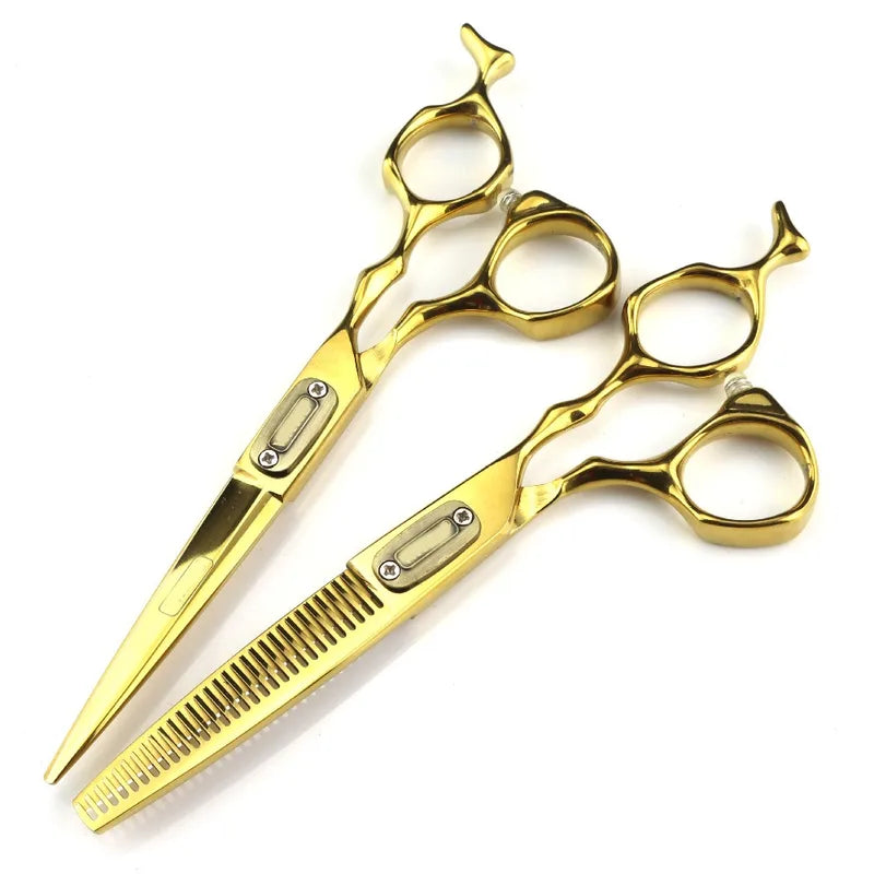 6 Inch Stainless Steel Hairdressing Scissors for Salon & Barber Use