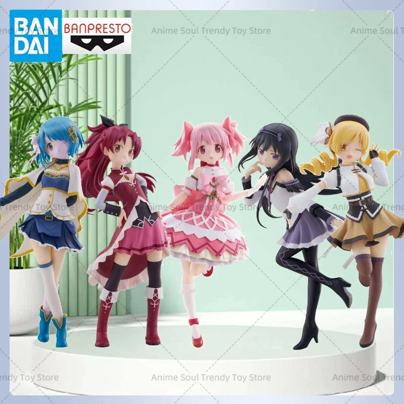 Anime Figure Set 5pcs - Homura, Sakura, Kyoko, Mami, Madoka Magica Collectible Toys