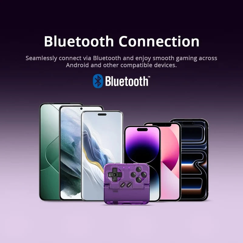 Wireless Game Controller for Retro Gaming & Mobile Emulators, Portable Gamepad
