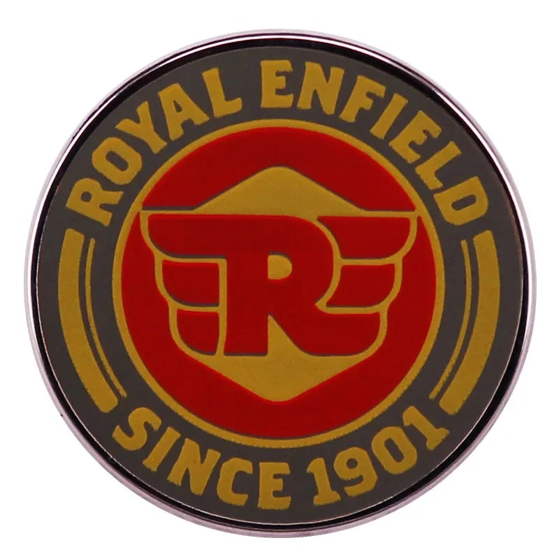 Retro Logo Badge Enamel Pin Button - Cute Badge Land