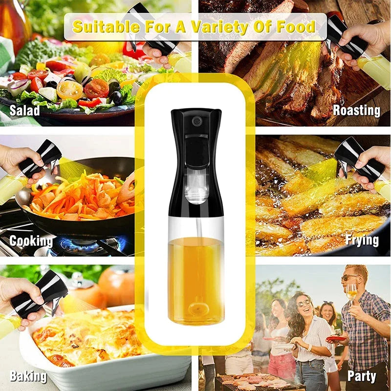Reusable Oil Spray Bottle for Cooking and Baking - 200/300/500ml