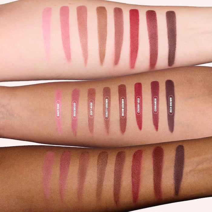 Waterproof Lip Liner Pencil for Nude & Red Lip Contour - Non-Stick Makeup Tool