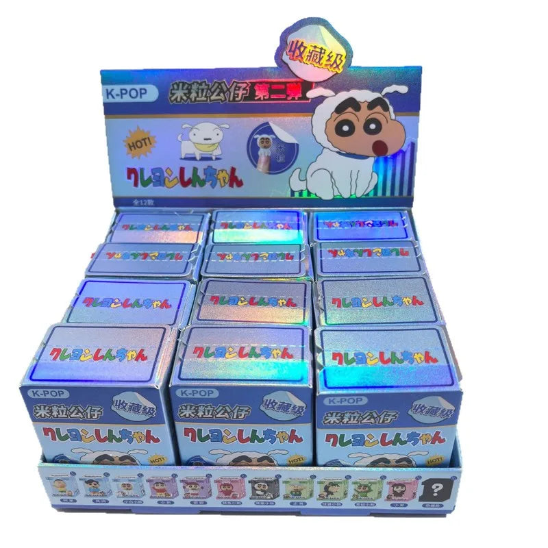 Crayon Shin-Chan Animal Series Rice Grain Blind Box Mini Resin Figurine Collectible