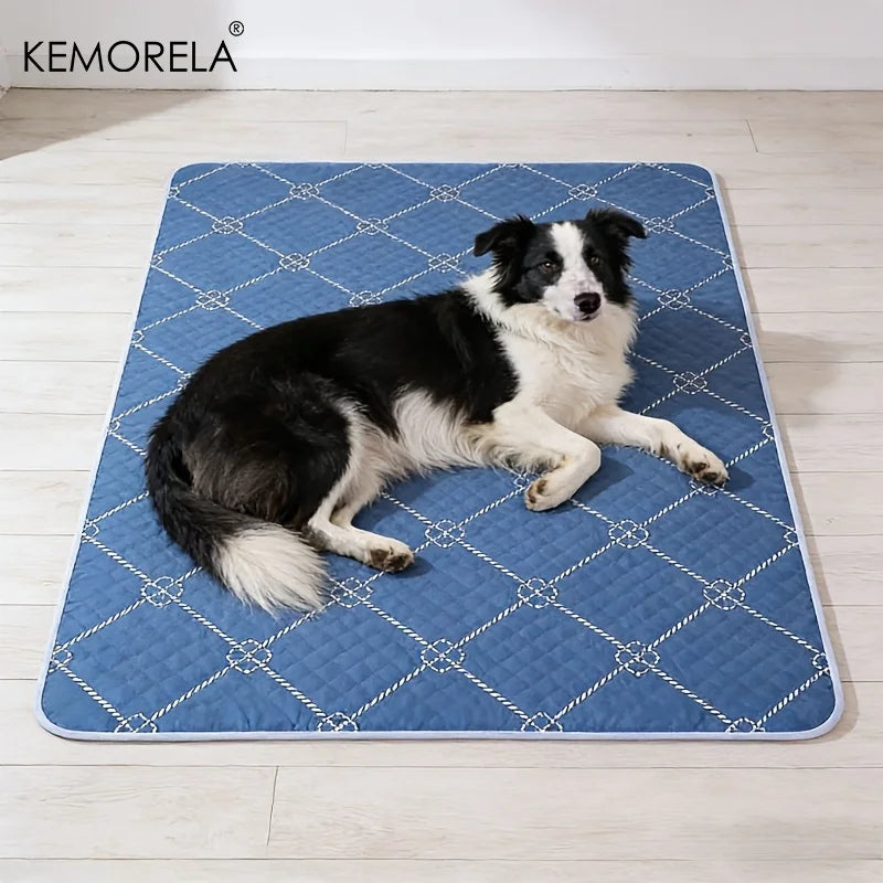 Washable Reusable Pet Urine Pads Floor Mat for Cats and Dogs - Multipurpose, All Seasons