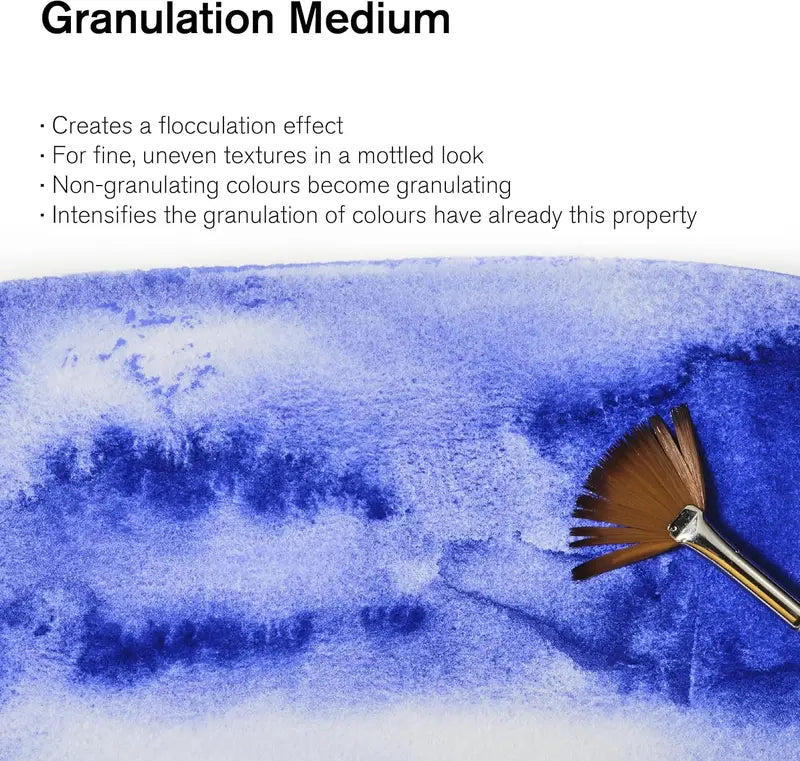 Watercolor Medium Set with Masking Fluid & Granulation Medium - 75ml Art Supplies