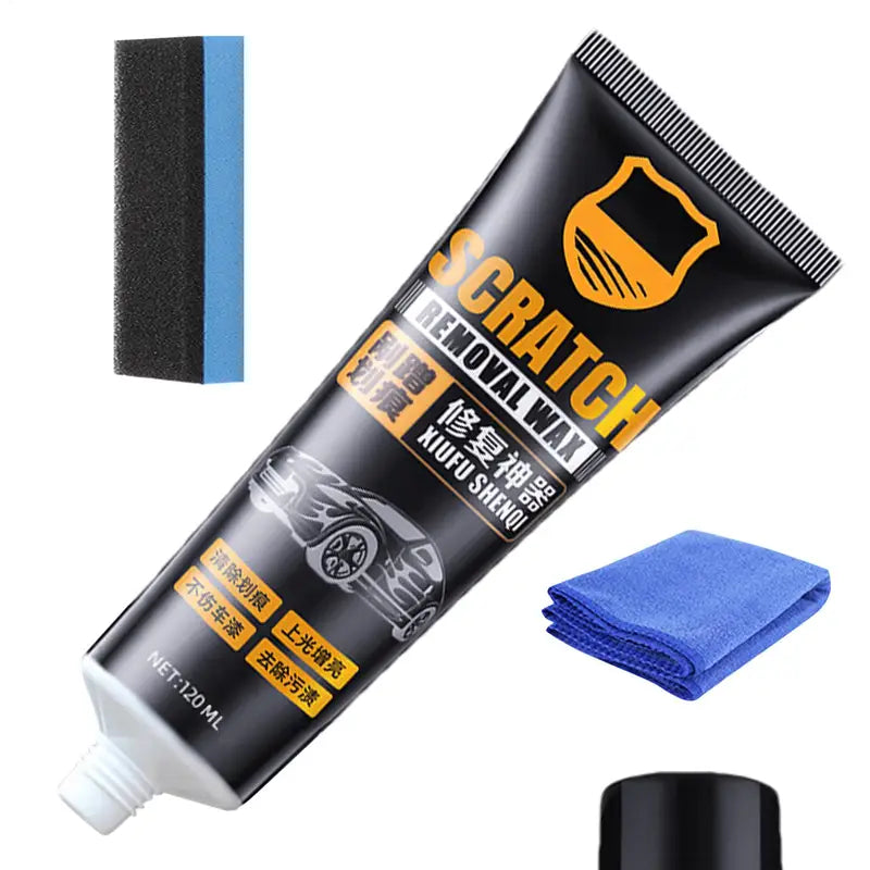 Car Scratch Repair Paste Wax - Multi-Purpose 120ml for Deep Paint Scratches