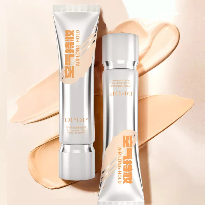 Foundation and Powder Set with Primer and Concealer for All Skin Types - Makeup Kit