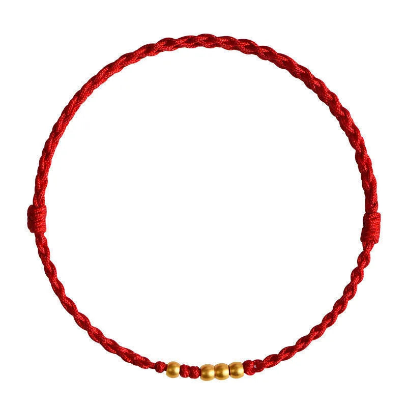 Handmade Lucky Rope Bracelet for Lovers and Friends - Adjustable Size
