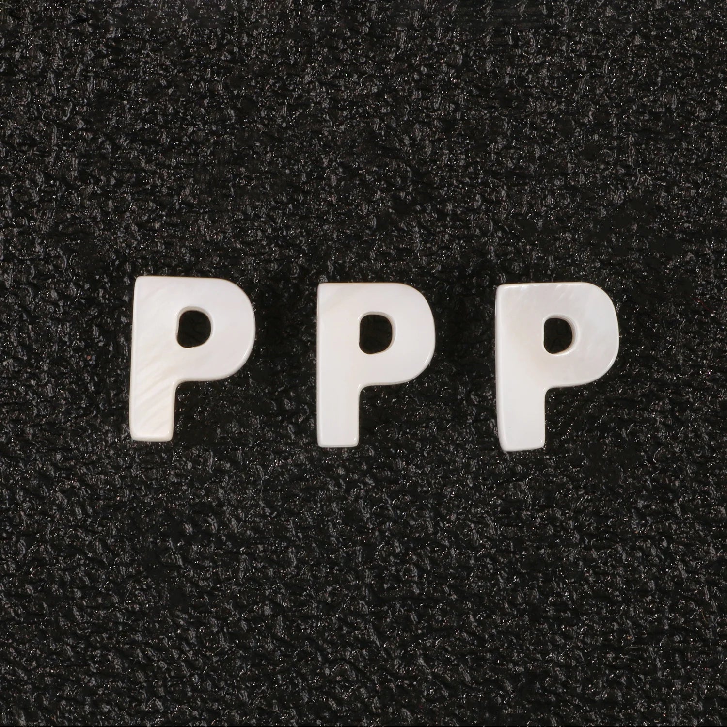 Natural Mother of Pearl Shell Beads Alphabet Charms for Jewelry Making - DIY Beads & Pendants