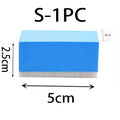 Car Glass Oil Film Cleaning Sponge Wiper - Multi-Color Felt & Foam Glass Cleaner