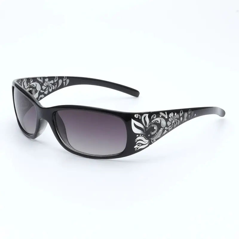 Retro Square Small Frame Sunglasses for Women Summer Vacation Beach Style