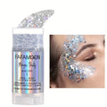 Body Glitter Stick for Face & Body - Holographic Mermaid Face Glitter Rave Festival