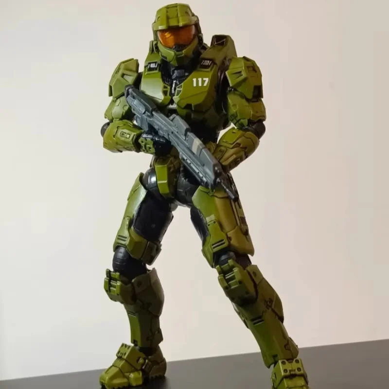 18cm Action Figure Sierra 117 John Reclaimer Mk VI Collectible Toy - Super Soldiers