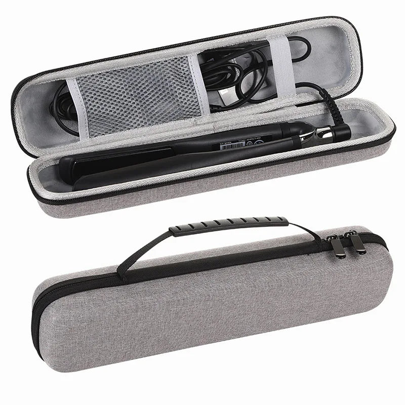 Travel Hair Straightener Storage Bag Waterproof Anti-Fall EVA Case