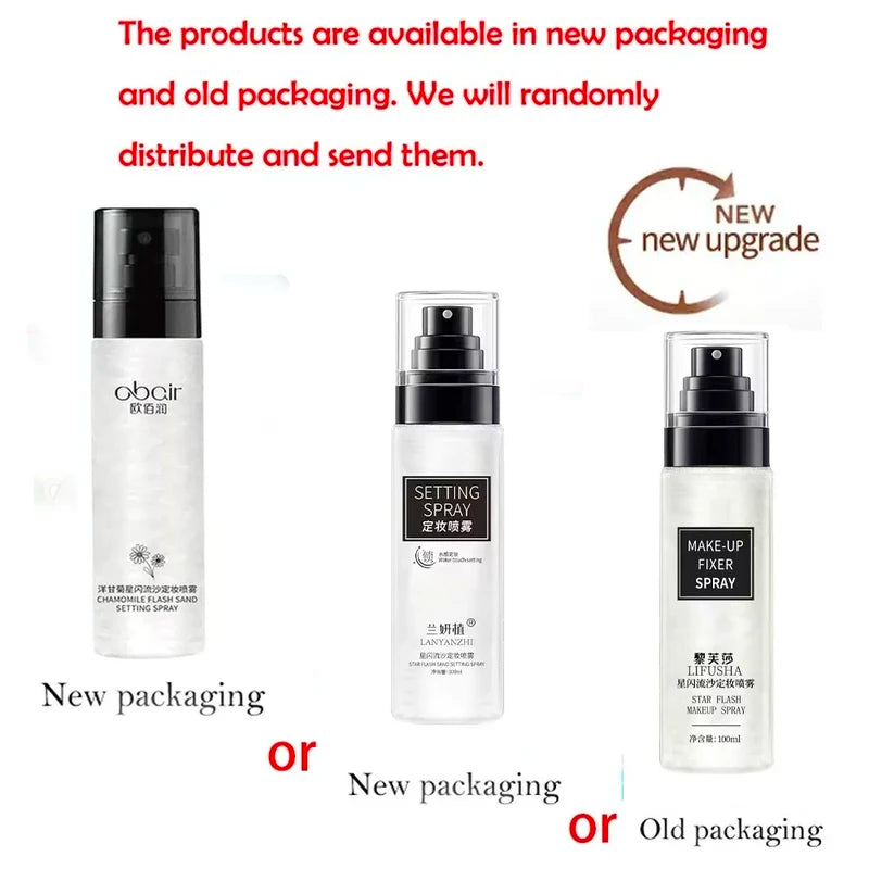 Waterproof Makeup Fixer Spray Long Lasting Oil Control Hydrating Setting Spray