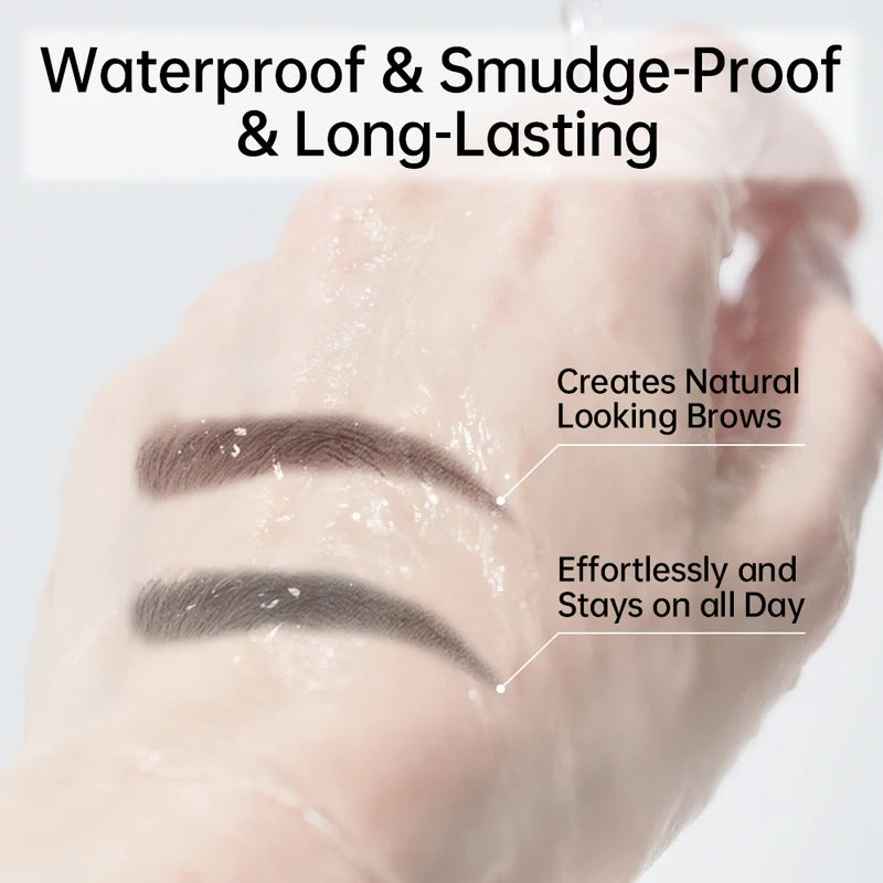 Waterproof Eyebrow Pencil Set - Long-Lasting, Smudge-Proof, Easy to Apply