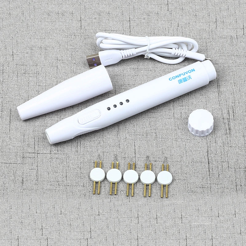 Rechargeable Ophthalmic Electrocoagulator Hemostatic Pen for Eyelid Cautery - Double Eyelid Tool