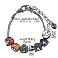 Anime Blue Lock Cosplay Bracelet Football Charm Jewelry for Isagi Rensuke Kunigami