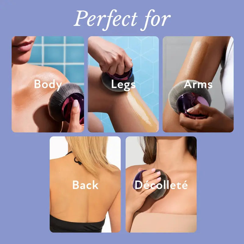 Body Makeup & Self Tanner Brush - Blend & Blur Kabuki Makeup Tool