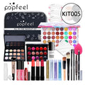 Complete Makeup Kit for Women Eyeshadow Lipstick Eyebrow Concealer & Brush Set