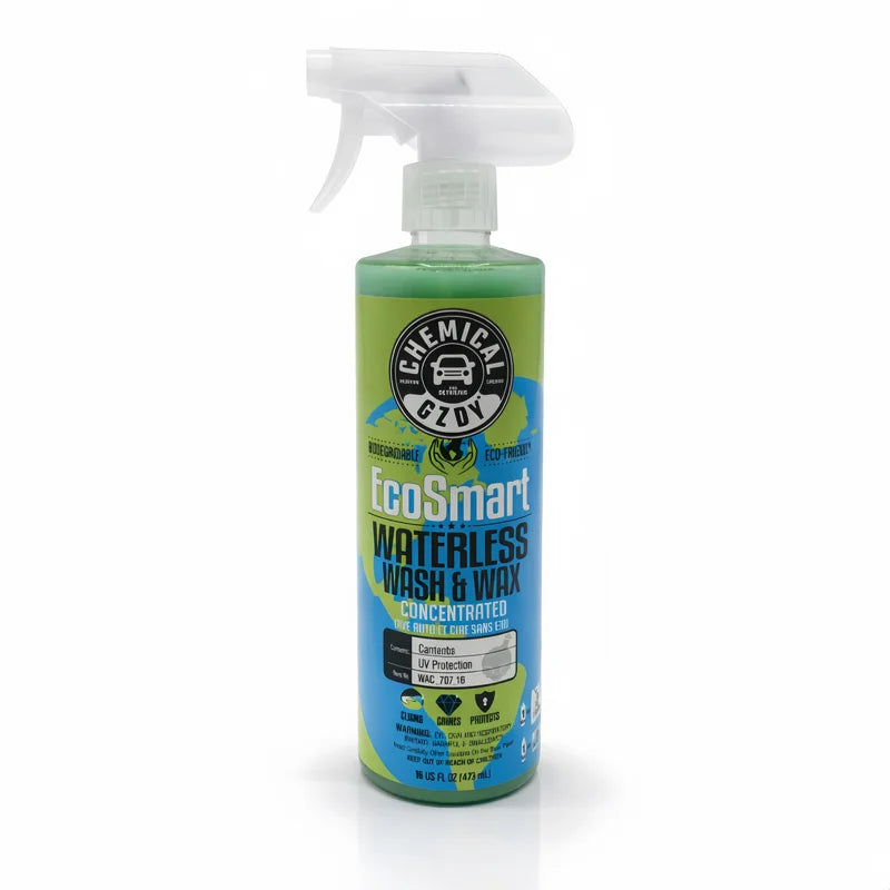 Waterless Car Wash & Wax Spray 16 oz - No Water Needed Glossy Shine & UV Protection