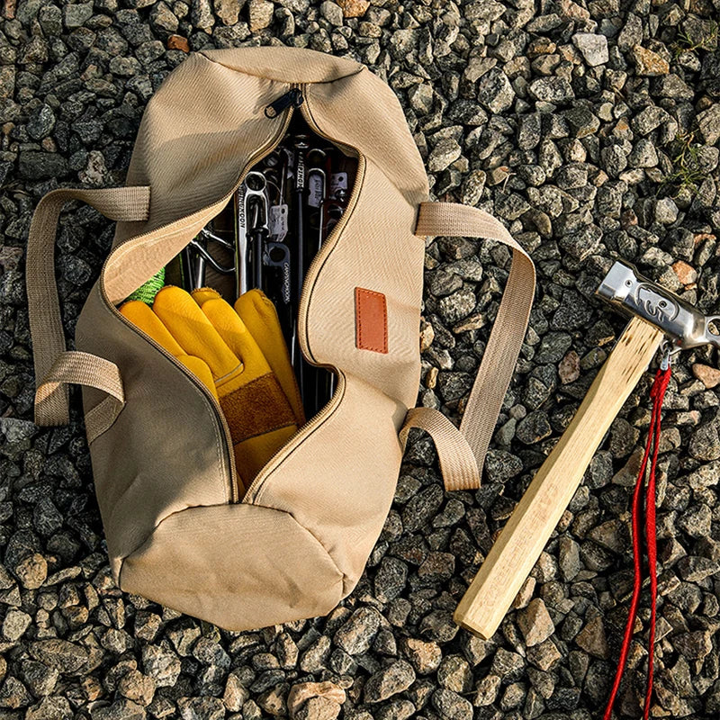 Portable Camping Storage Bag - Oxford Cloth Canopy Pole Pouch for Outdoor Gear